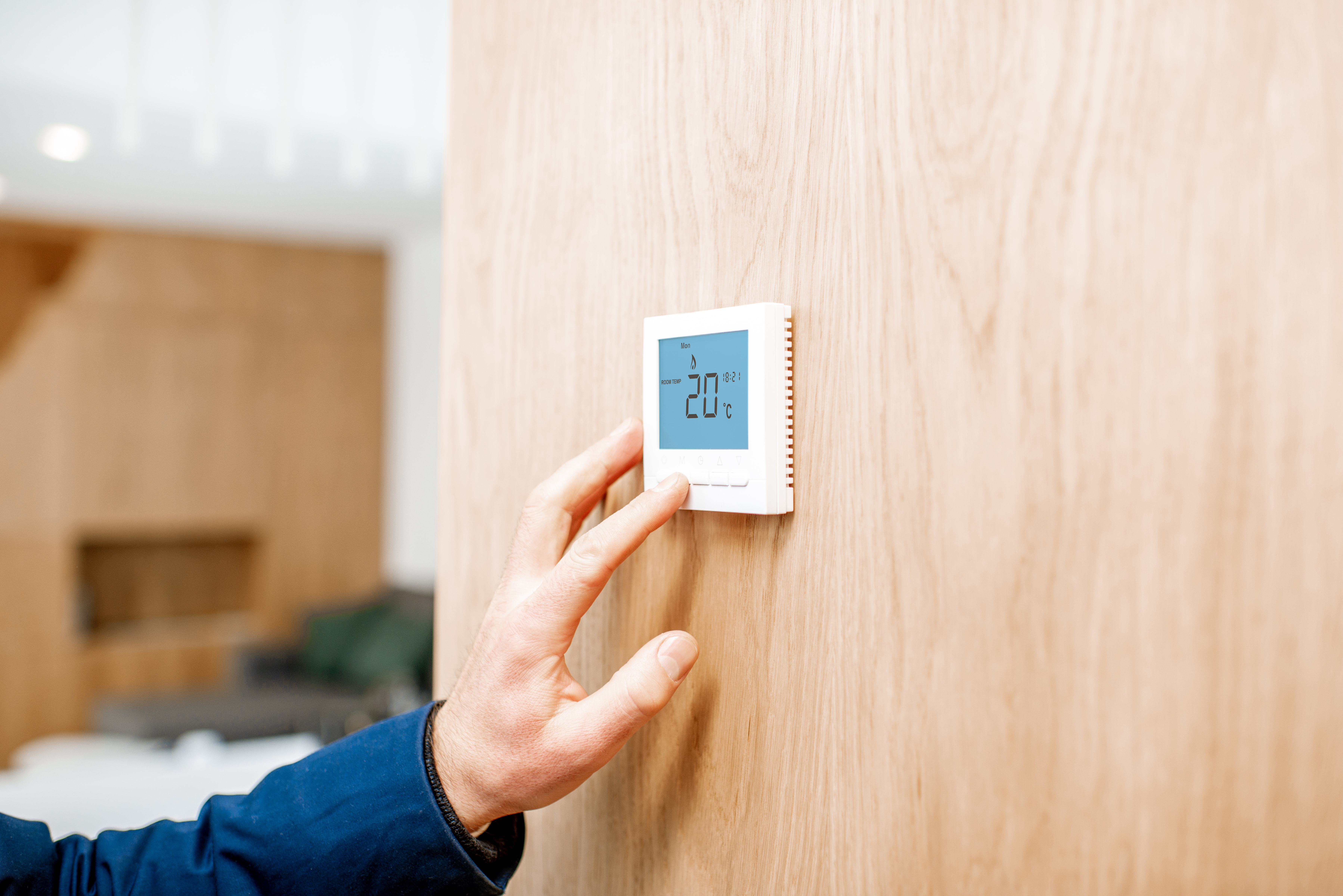 Tête thermostatique connectée sur radiateur en copropriété